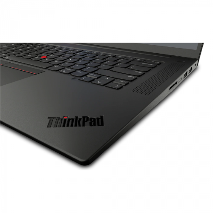 Laptop Lenovo ThinkPad P1 Gen5, Intel Core i7-12700H, 16inch, RAM 16GB, SSD 512GB, nVidia RTX A1000 4GB, Windows 11 Pro, Black