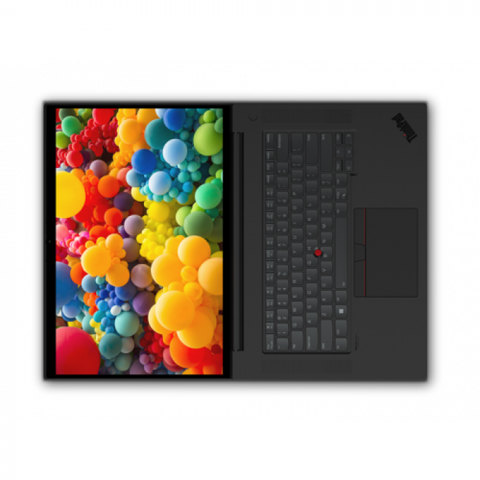 Laptop Lenovo ThinkPad P1 Gen5, Intel Core i7-12700H, 16inch, RAM 16GB, SSD 512GB, nVidia RTX A1000 4GB, Windows 11 Pro, Black