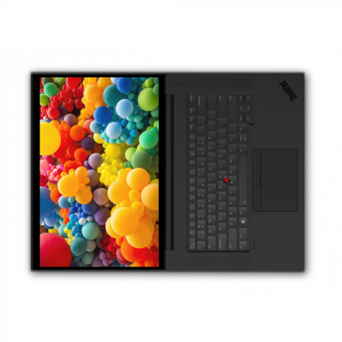 Laptop Lenovo ThinkPad P1 Gen5, Intel Core i7-12800H, 16inch, RAM 16GB, SSD 512GB, nVidia GeForce RTX 3070 Ti 8GB, Windows 11 Pro, Black
