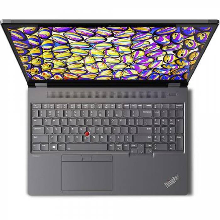 Laptop Lenovo ThinkPad P16 Gen1, Intel Core i7-12850HX, 16inch, RAM 32GB, SSD 1TB, nVidia RTX A4500 16GB, Windows 11 Pro, Storm Grey