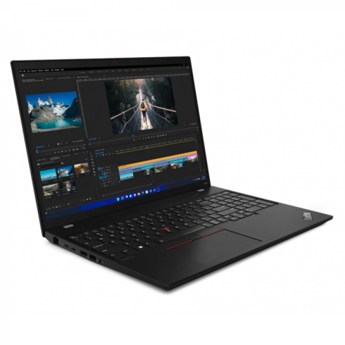 Laptop Lenovo ThinkPad P16s Gen3, Intel Core i7-1260P, 16inch, RAM 16GB, SSD 512GB, nVidia Quadro T550 4GB, Windows 11, Black