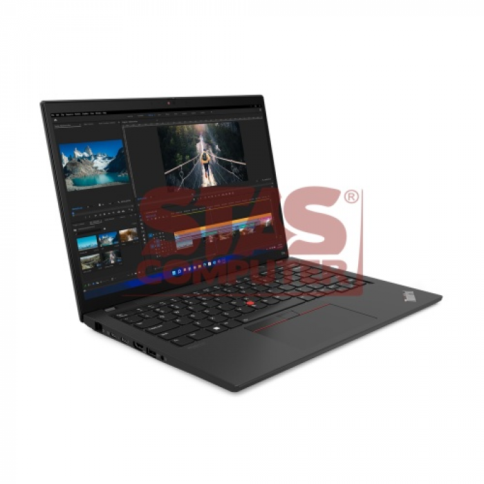 Laptop Lenovo ThinkPad T14 Gen 4, Intel Core i-1355U, 14inch, RAM 16GB, SSD 512GB, Intel Iris Xe Graphics, Windows 11 Pro, Thunder Black