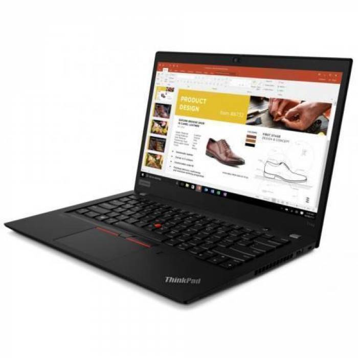 Laptop Lenovo ThinkPad T14 Gen2, AMD Ryzen 7 PRO 5850U, 14inch, RAM 16GB, SSD 512GB, AMD Radeon RX Vega 8, Windows 10 Pro, Black