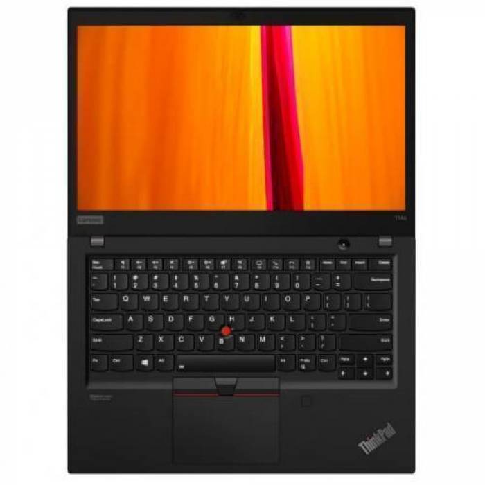Laptop Lenovo ThinkPad T14 Gen2, Intel Core i5-1135G7, 14inch, RAM 16GB, SSD 512GB, Intel Iris Xe Graphics, Windows 10 Pro, Black