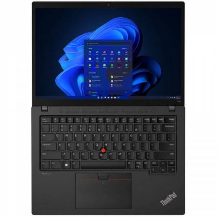 Laptop Lenovo ThinkPad T14s Gen 3, Intel Core i7-1260P, 14inch, RAM 16GB, SSD 1TB, Intel Iris Xe Graphics, Windows 11, Thunder Black