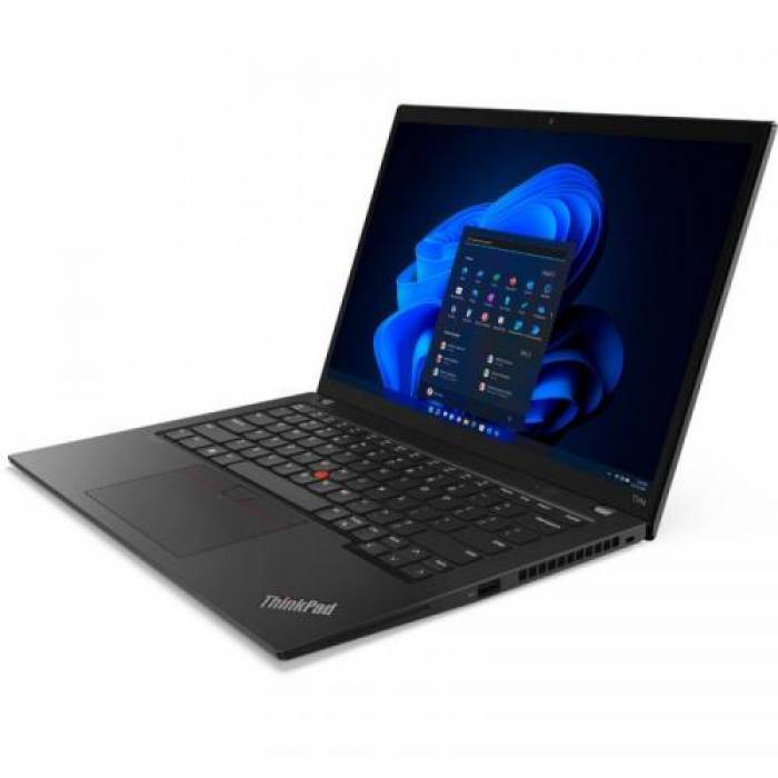 Laptop Lenovo ThinkPad T14s Gen 3, Intel Core i7-1260P, 14inch, RAM 16GB, SSD 1TB, Intel Iris Xe Graphics, Windows 11, Thunder Black