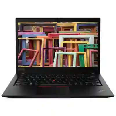 Laptop Lenovo ThinkPad T14s Gen1, AMD Ryzen 5 PRO 4650U, 14inch, RAM 16GB, SSD 512GB, AMD Radeon Graphics, Windows 10 PRO, Black