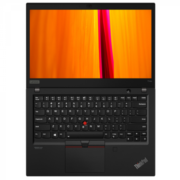 Laptop Lenovo ThinkPad T14s Gen1, AMD Ryzen 5 PRO 4650U, 14inch, RAM 16GB, SSD 512GB, AMD Radeon Graphics, Windows 10 PRO, Black
