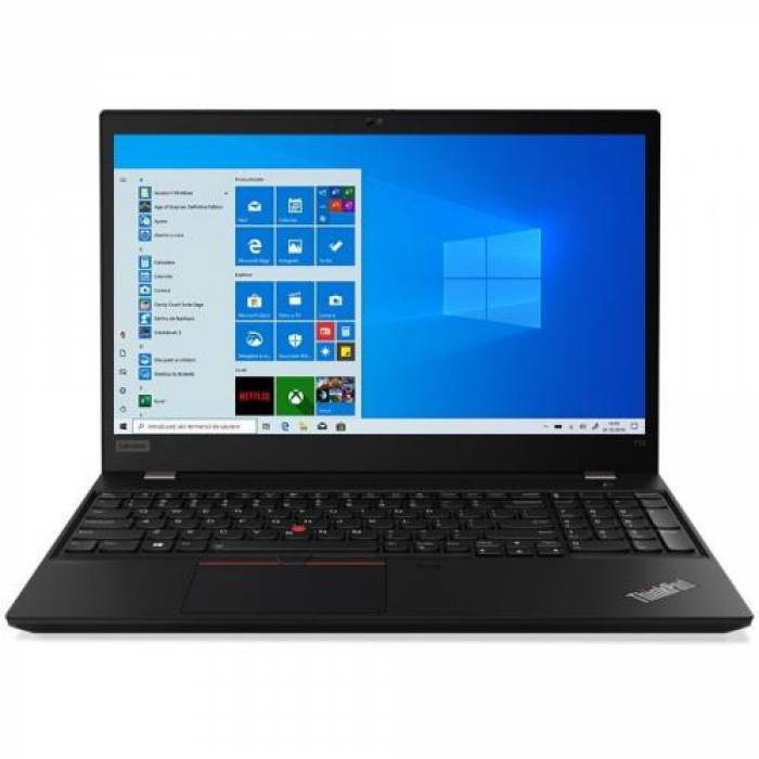 Laptop Lenovo ThinkPad T15 Gen 2, Intel Core i5-1135G7, 15.6inch, RAM 16GB, SSD 512GB, Intel Iris Xe Graphics, Windows 11 Pro, Black