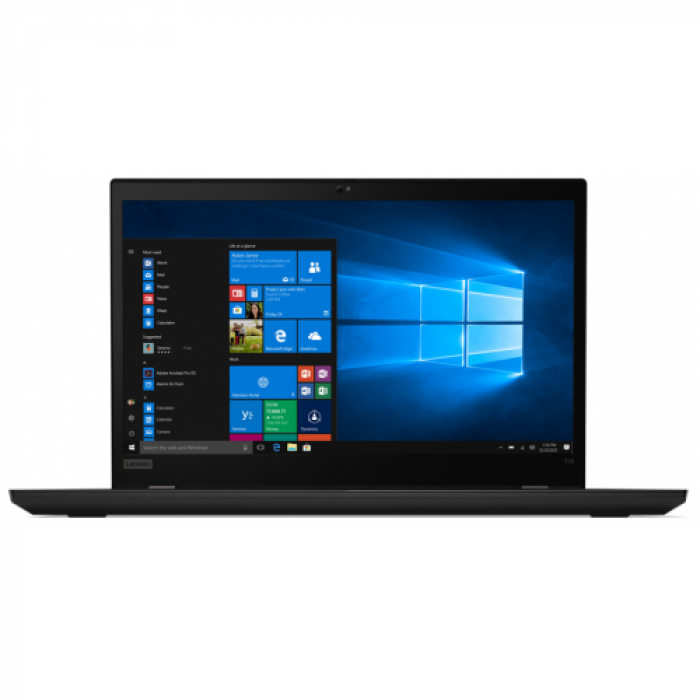 Laptop Lenovo ThinkPad T15 Gen2, Intel Core i7-1165G7, 15.6inch, RAM 16GB, SSD 1TB, Intel Iris Xe Graphics, Windows 10 Pro, Black