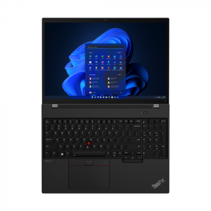 Laptop Lenovo ThinkPad T16 Gen 1, Intel Core i7-1260P, 16inch, RAM 16GB, SSD 512GB, Intel Iris Xe Graphics, Windows 11 Pro, Thunder Black