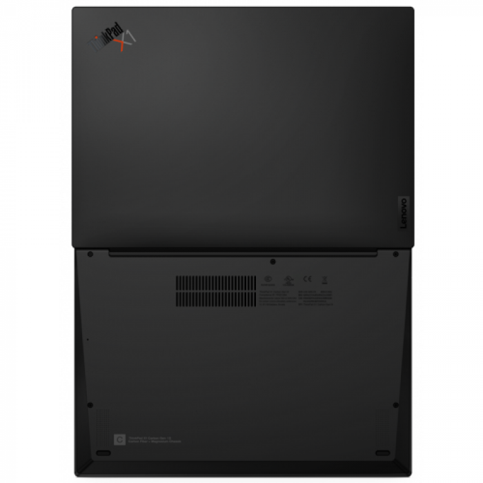 Laptop Lenovo ThinkPad X1 Carbon 10th Gen, Intel Core i7-1260P, 14inch, RAM 16GB, SSD 512GB, Intel Iris Xe Graphics, Windows 11 Pro, Black