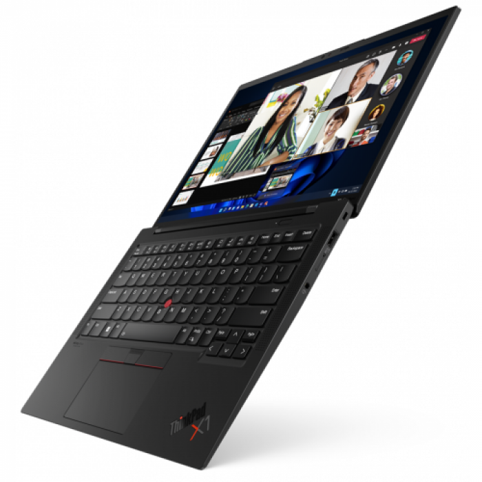 Laptop Lenovo ThinkPad X1 Carbon 10th Gen, Intel Core i7-1260P, 14inch, RAM 16GB, SSD 512GB, Intel Iris Xe Graphics, Windows 11 Pro, Black