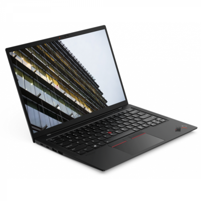 Laptop Lenovo ThinkPad X1 Carbon 9th Gen, Intel Core i7-1165G7, 14inch, RAM 16GB, SSD 512GB, Intel Iris Xe Graphics, 4G LTE, Windows 10 Pro, Black