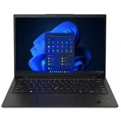 Laptop Lenovo ThinkPad X1 Carbon Gen 10, Intel Core i7-1255U, 14inch, RAM 16GB, SSD 1TB, Intel Iris Xe Graphics, Windows 11 Pro, Weave Black