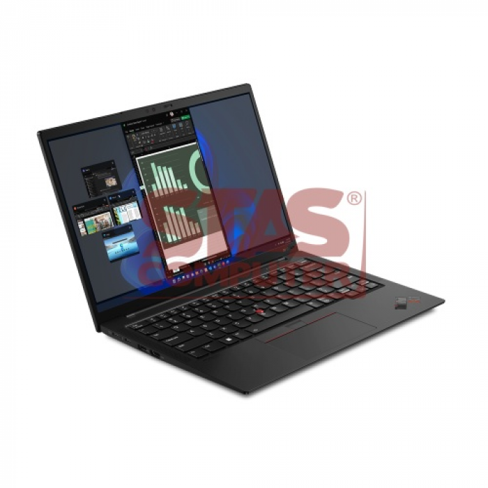 Laptop Lenovo ThinkPad X1 Carbon Gen 10, Intel Core i7-1255U, 14inch, RAM 16GB, SSD 512GB, Intel Iris Xe Graphics, Windows 11 Pro, Deep Black, Paint