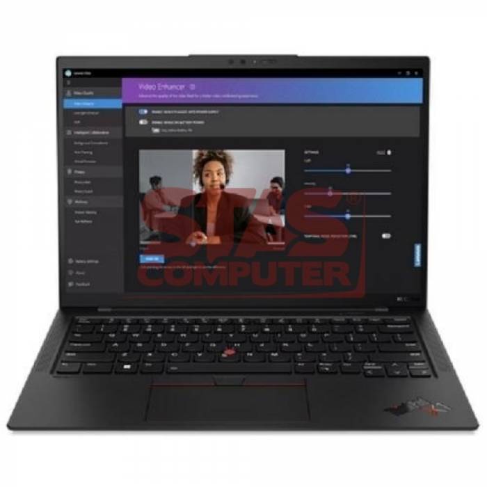 Laptop Lenovo ThinkPad X1 Carbon Gen 11, Intel Core i7-1355U, 14inch, RAM 16GB, SSD 512GB, Intel Iris Xe Graphics, Windows 11 Pro, Deep Black Paint