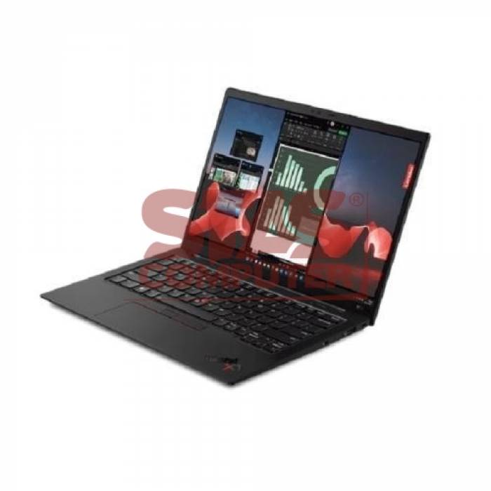 Laptop Lenovo ThinkPad X1 Carbon Gen 11, Intel Core i7-1355U, 14inch, RAM 16GB, SSD 512GB, Intel Iris Xe Graphics, Windows 11 Pro, Deep Black Paint