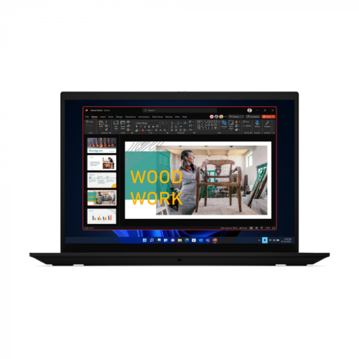 Laptop Lenovo ThinkPad X1 Extreme Gen 5, Intel Core i7-12700H, 16inch, RAM 16GB, SSD 1TB, nVidia GeForce RTX 3050 4GB, Windows 11 Pro, Paint Black