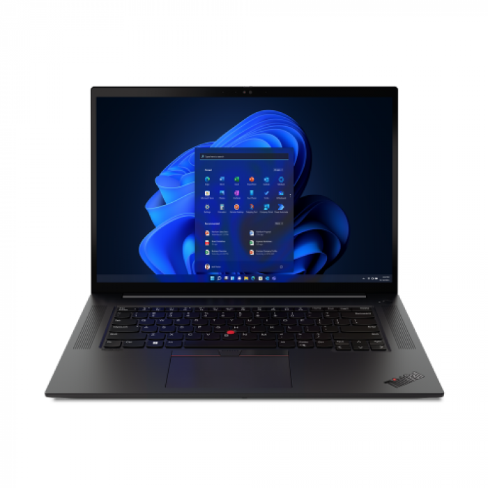 Laptop Lenovo ThinkPad X1 Extreme Gen 5, Intel Core i7-12700H, 16inch, RAM 16GB, SSD 1TB, nVidia GeForce RTX 3050 4GB, Windows 11 Pro, Paint Black