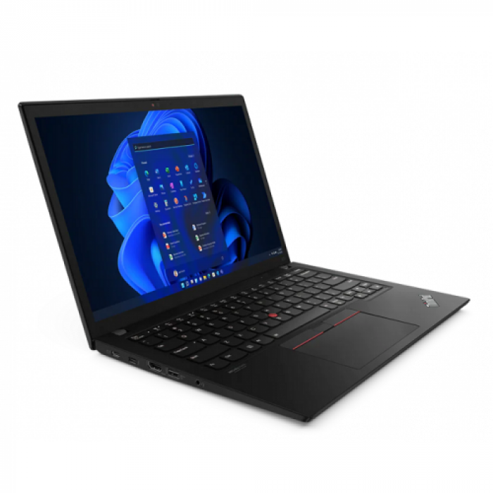 Laptop Lenovo ThinkPad X13 Gen3, Intel Core i7-1260P, 13.3inch, RAM 16GB, SSD 512GB, Intel Iris Xe Graphics, Windows 11 Pro, Thunder Black