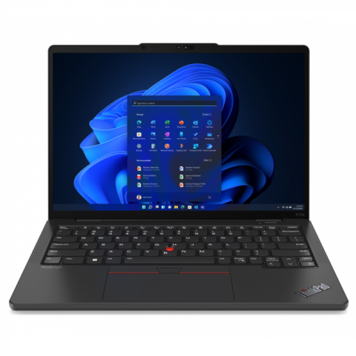 Laptop Lenovo ThinkPad X13s Gen 1, Qualcomm Snapdragon 8cx Gen 3, 13.3inch, RAM 16GB, SSD 256GB, Integrated Qualcomm Adreno 690, Windows 11, Thunder Black