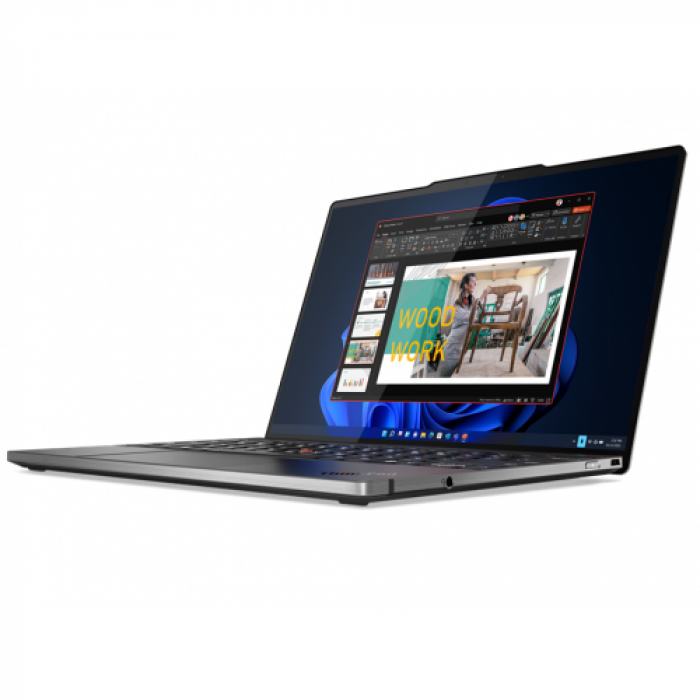 Laptop Lenovo ThinkPad Z13 Gen 1, AMD Ryzen 7 PRO 6850U, 13.3inch, RAM 16GB, SSD 512GB, AMD Radeon 680M Graphics, Windows 11 Pro, Arctic Grey  