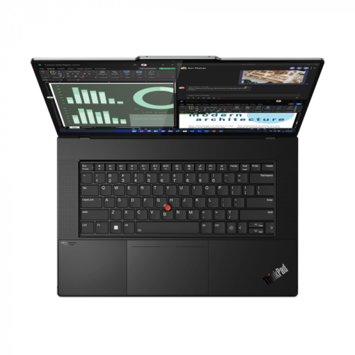 Laptop Lenovo ThinkPad Z16 Gen1, AMD Ryzen 7 PRO 6850H, 16inch, RAM 32GB, SSD 1TB, AMD Radeon 680M Graphics, Windows 11 Pro, Arctic Grey
