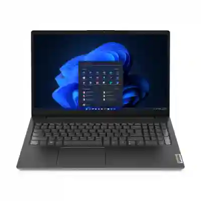 Laptop Lenovo V15 G3 IAP, Intel Core i5-1235U, 15.6inch, RAM 8GB, SSD 512GB, Intel Iris Xe Graphics, Windows 11 Pro, Black