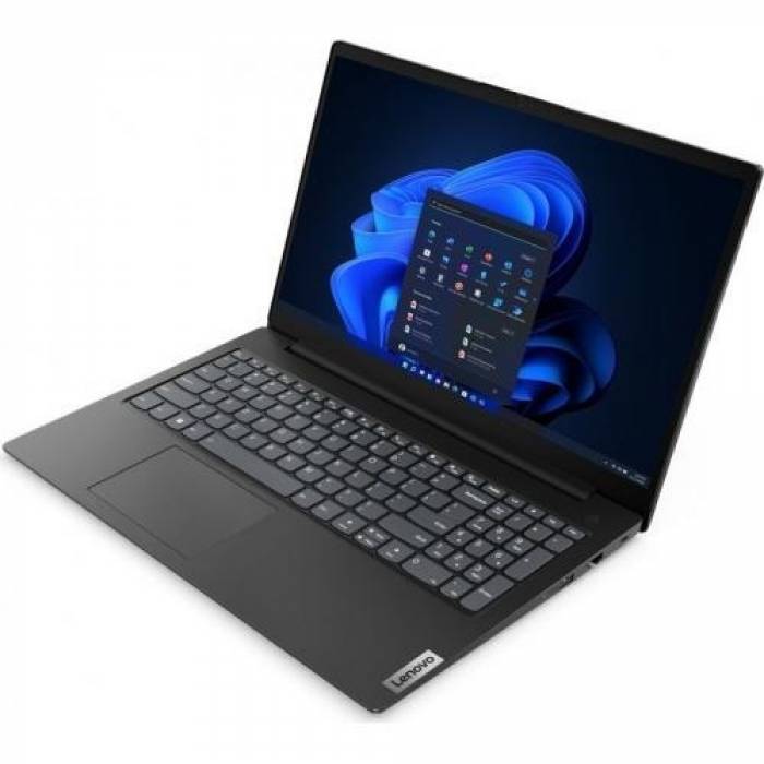 Laptop Lenovo V15 G4 AMN, AMD Ryzen 5 7520U, 15.6inch, RAM 8GB, SSD 512GB, AMD Radeon 610M, No OS, Business Black