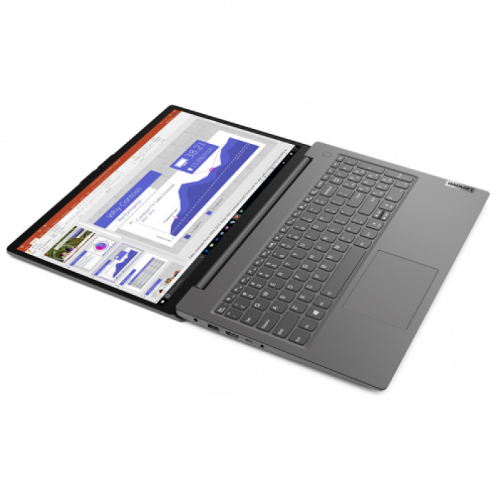Laptop Lenovo V15-ITL Gen2, Intel Core i5-1135G7, 15.6inch, RAM 8GB, SSD 512GB, Intel Iris Xe Graphics, No OS, Black