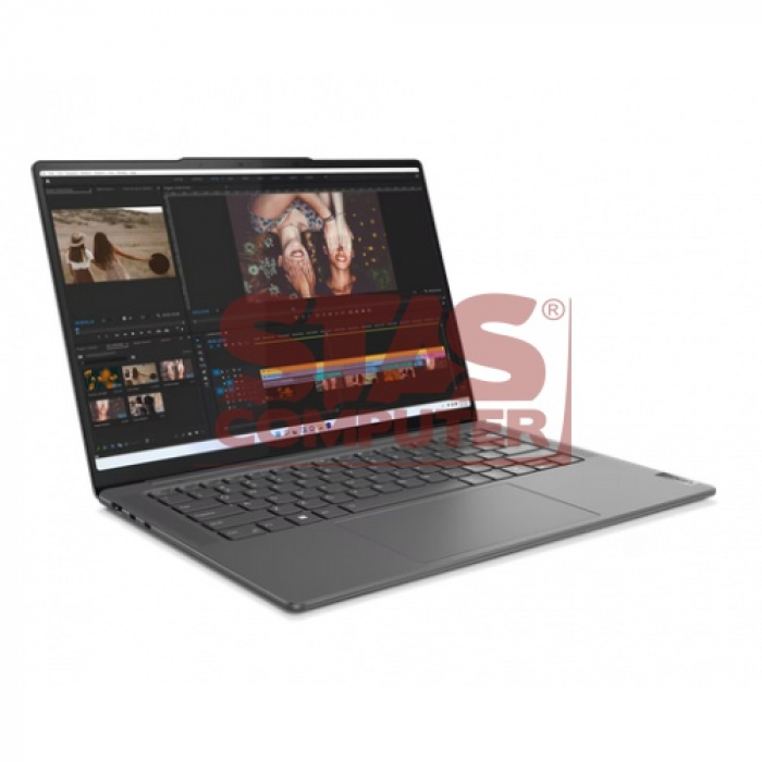 Laptop Lenovo Yoga Pro 7 14APH8, AMD Ryzen 7 7840HS, 14.5inch, RAM 16GB, SSD 1TB, AMD Radeon 780M, No OS, Storm Grey