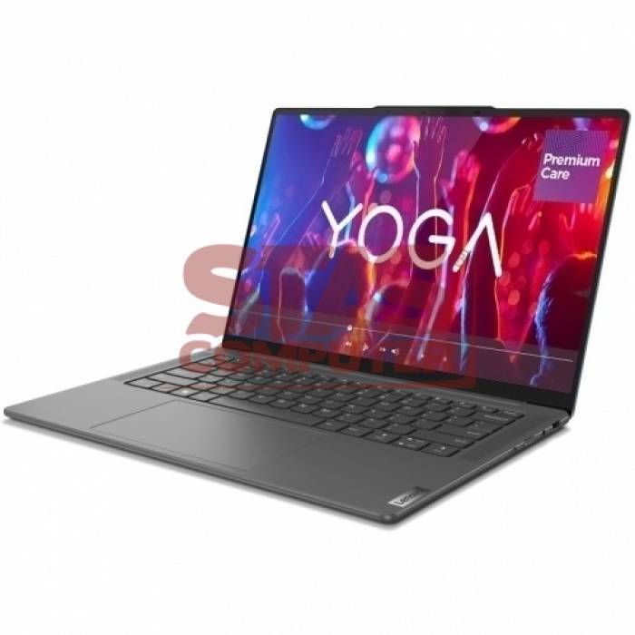 Laptop Lenovo Yoga Pro 7 14IRH8, Intel Core i5-13500H, 14inch, RAM 16GB, SSD 1TB, nVidia GeForce RTX 3050 6GB, No OS, Storm Grey