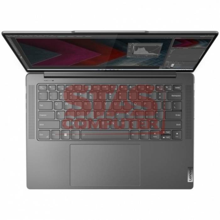 Laptop Lenovo Yoga Pro 7 14IRH8, Intel Core i5-13500H, 14inch, RAM 16GB, SSD 1TB, nVidia GeForce RTX 3050 6GB, No OS, Storm Grey