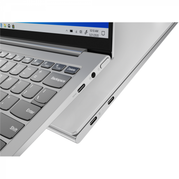 Laptop Lenovo Yoga Slim 7 13ACN5, AMD Ryzen 5 5600U, 13.3inch, RAM 16GB, SSD 512GB, AMD Radeon Graphics, Windows 11, Light Silver