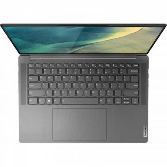 Laptop Lenovo Yoga Slim 7 ProX 14ARH7, AMD Ryzen 7 6800HS, 14.5inch, RAM 16GB, SSD 512GB, AMD Radeon 680M, Windows 11, Onyx Grey