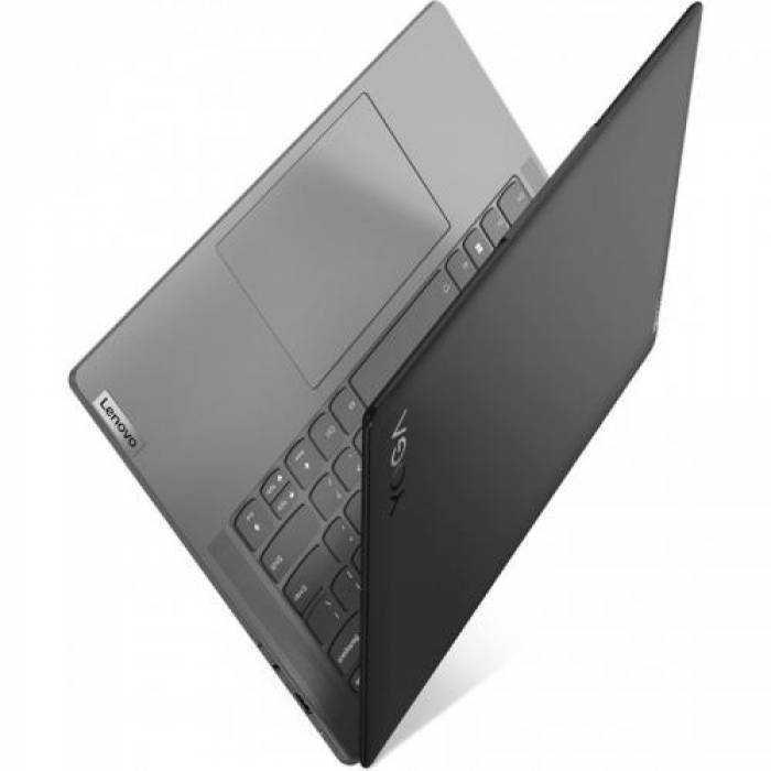 Laptop Lenovo Yoga Slim 7 ProX 14ARH7, AMD Ryzen 7 6800HS, 14.5inch, RAM 16GB, SSD 512GB, AMD Radeon 680M, Windows 11, Onyx Grey