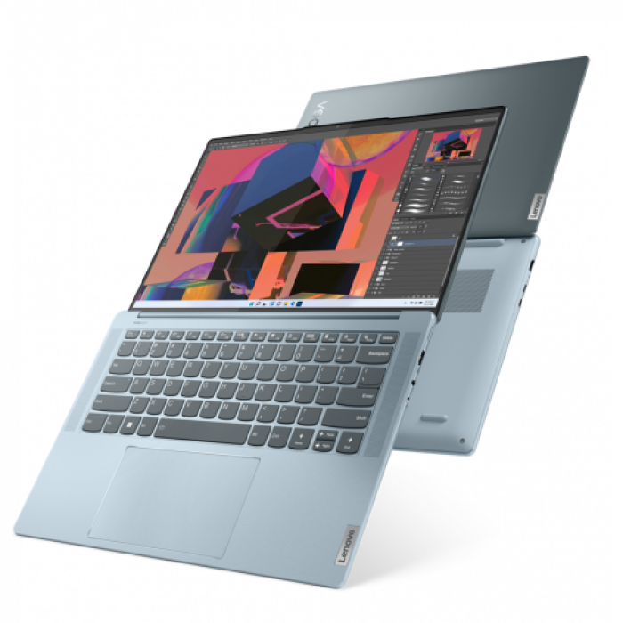 Laptop Lenovo Yoga Slim 7 ProX 14IAH7, Intel Core i7-12700H, 14.5inch, RAM 32GB, SSD 512GB, nVidia GeForce RTX 3050 4GB, Windows 11, Dark Teal