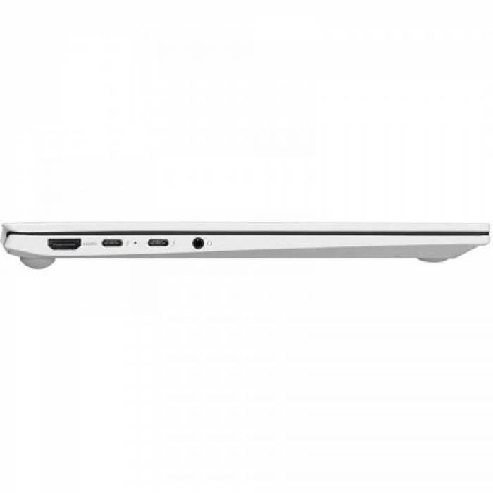 Laptop LG Gram 14Z90P, Intel Core i5-1135G7, 14inch, RAM 8GB, SSD 256GB, Intel Iris Xe Graphics, Windows 10, White