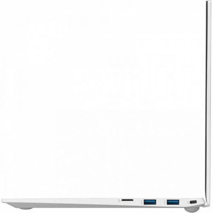 Laptop LG Gram 14Z90P, Intel Core i5-1135G7, 14inch, RAM 8GB, SSD 256GB, Intel Iris Xe Graphics, Windows 10, White