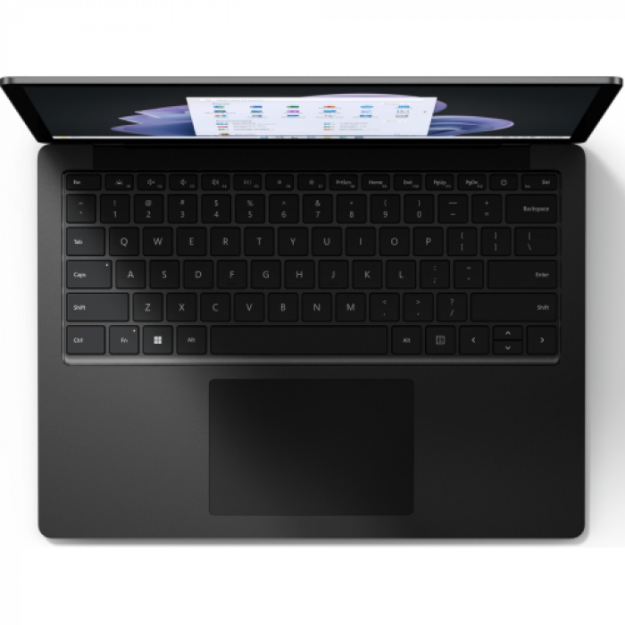 Laptop Microsoft Surface 5 RBH-00030, Intel Core i7-1265U, 13.5inch Touch, RAM 16GB, SSD 512GB, Intel Iris Xe Graphics, Windows 11 Pro, Black