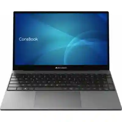 Laptop Microtech Corebook CB15B, Intel Core i7-1065G7, 15.6inch, RAM 16GB, SSD 512GB, Intel Iris Plus Graphics, Windows 11 Pro, Grey