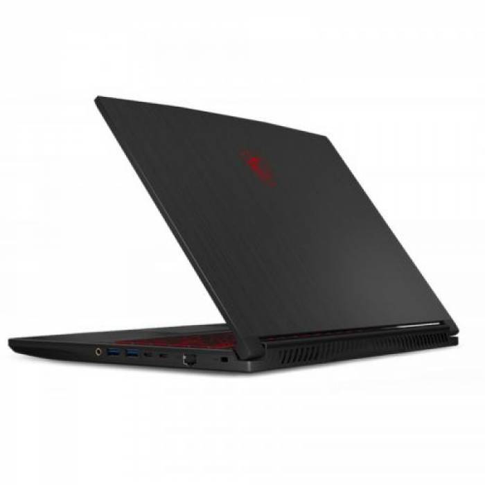 Laptop MSI GF63 Thin 11UD, Intel Core i5-11400H , 15.6inch, RAM 8GB, SSD 512GB, nVidia GeForce RTX 3050 Ti 4GB, No OS, Black