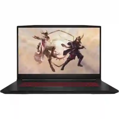 Laptop MSI Katana GF76 11UE, Intel Core i7-11800H, 17.3inch, RAM 16GB, SSD 512GB, nVidia GeForce RTX 3060 6GB, No OS, Black