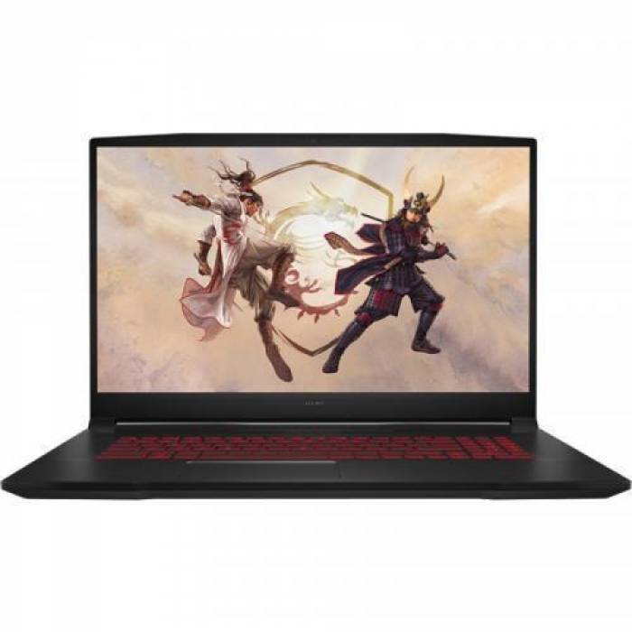 Laptop MSI Katana GF76 12UG-080XRO, Intel Core i7-12700H, 17.3inch, RAM 16GB, SSD 1TB, nVidia GeForce RTX 3070 8GB, No OS, Black