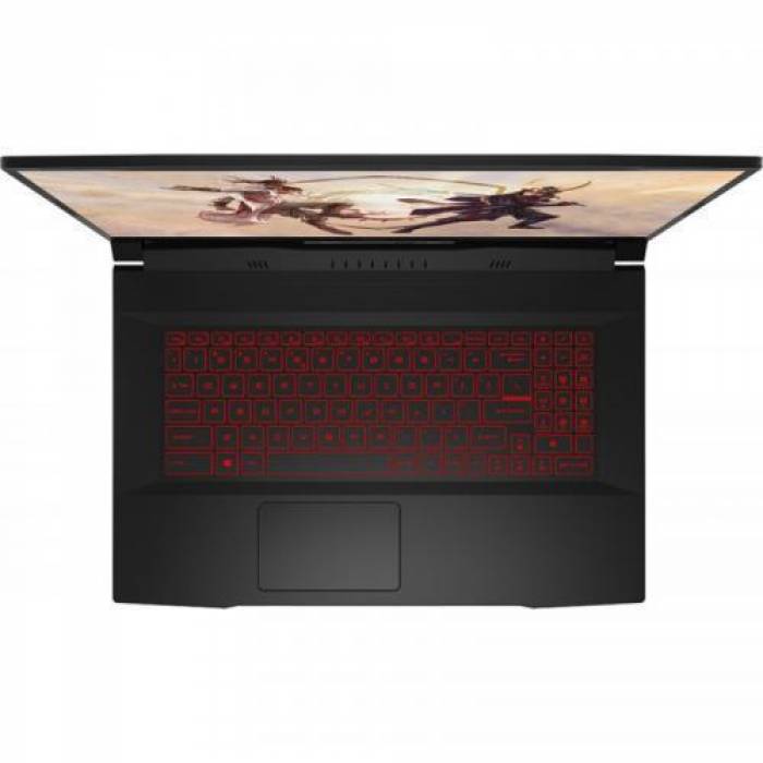 Laptop MSI Katana GF76 12UG-080XRO, Intel Core i7-12700H, 17.3inch, RAM 16GB, SSD 1TB, nVidia GeForce RTX 3070 8GB, No OS, Black