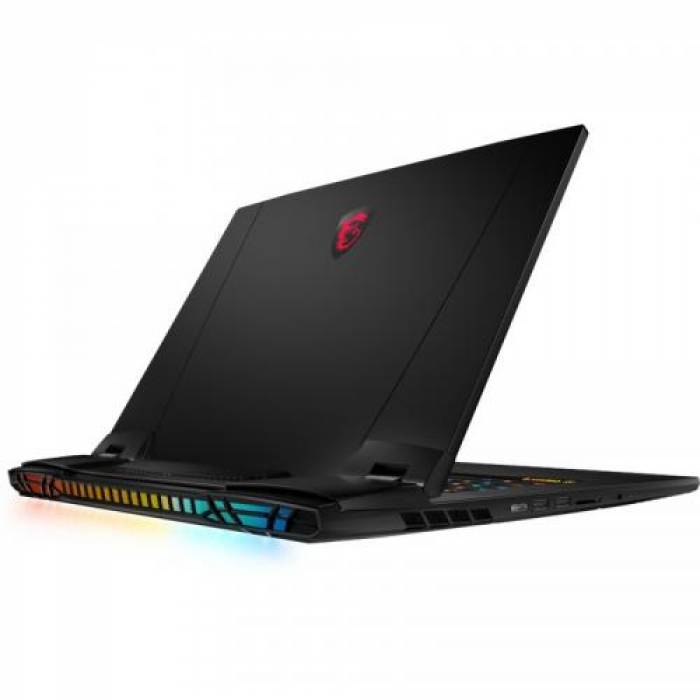 Laptop MSI Titan GT77 HX 13VI MiniLED, Intel Core i9-13980HX, 17.3inch, RAM 64GB, SSD 2x 2TB, nVidia GeForce RTX 4090 16GB, Windows 11, Core Black