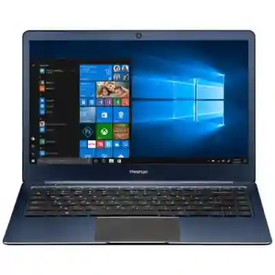 Laptop Prestigio SmartBook 141S, Intel Celeron N3350, 14.1inch, RAM 3GB, eMMC 32GB, Intel HD Graphics 500, Windows 10, Blue