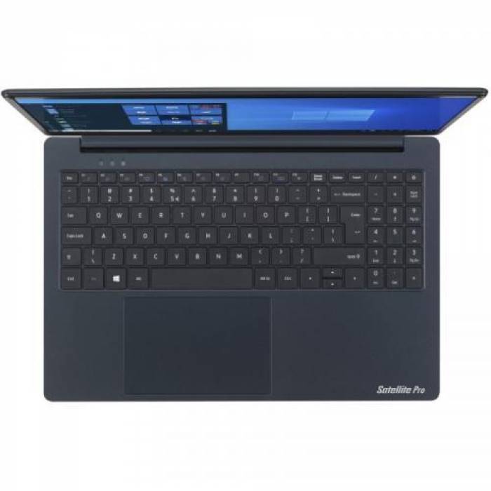 Laptop Toshiba Dynabook Satellite Pro C50-J-112, Intel Core i5-1135G7, 15.6inch, RAM 8GB, SSD 256GB, Intel Iris Xe Graphics, No OS, Dark Blue