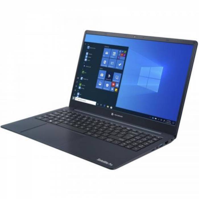 Laptop Toshiba Dynabook Satellite Pro C50-J-112, Intel Core i5-1135G7, 15.6inch, RAM 8GB, SSD 256GB, Intel Iris Xe Graphics, No OS, Dark Blue